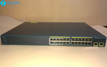 Load image into Gallery viewer, Cisco WS-C2960-24LT-L 2960 24 10/100 8 PoE+ 2 1000BT LAN Base