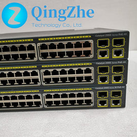 Cisco WS-C2960-48PST-S 2960 48 10/100 PoE + 2 1000BT +2 SFP LAN Lite