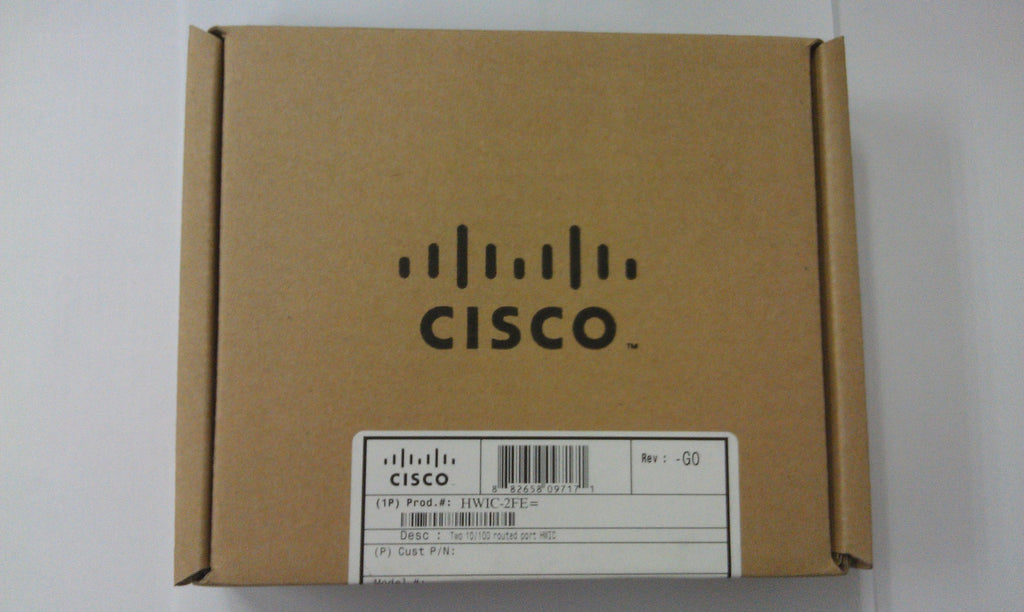 Cisco HWIC-2FE 2-Port Fast Ethernet High-Speed HWIC interface card